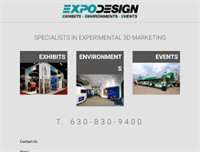 Tablet Screenshot of expodesign.com