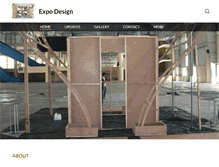 Tablet Screenshot of expodesign.co.in